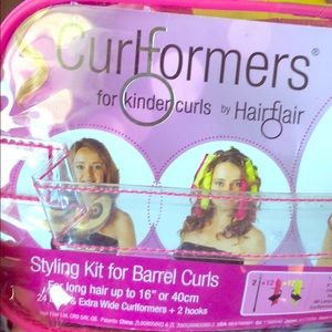 CURLFORMERS long hair barrel curls